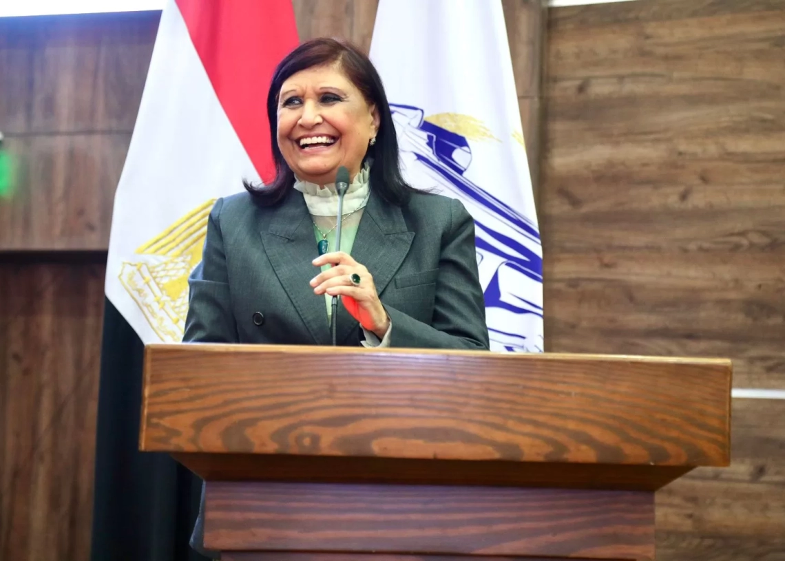 نسرين البغدادي تؤكدأهمية مبادرة "معًا بالوعي نحميها 18 - جريدة المساء