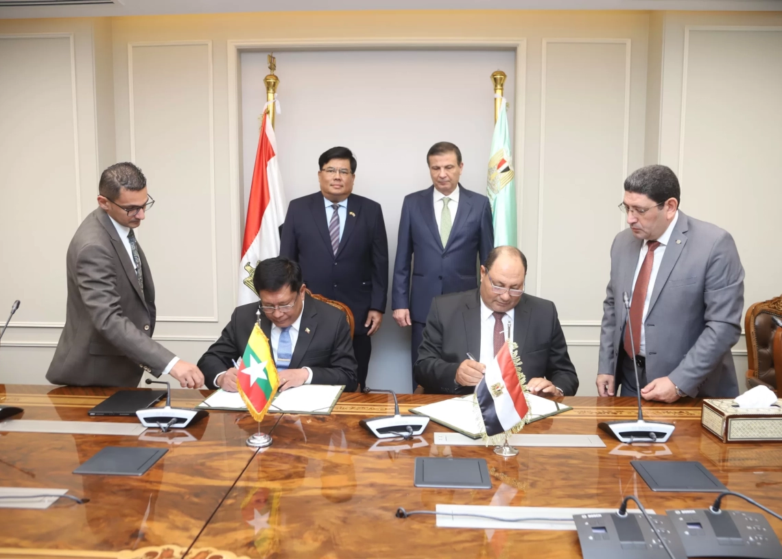 وزير الزراعة يشهد توقيع مذكرة تفاهم لتبادل الخبرات والتكنولوجيا الحديثة مع دولة ميانمار 18 - جريدة المساء وزير الزراعة يشهد توقيع مذكرة تفاهم لتبادل الخبرات والتكنولوجيا الحديثة مع دولة ميانمار 17 - جريدة المساء