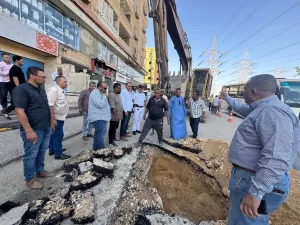 رئيس حي الهرم: إصلاح كسر خط المياه بحدائق الأهرام وعودة الخدمة 27 - جريدة المساء