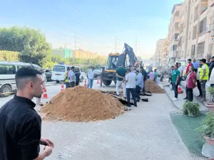 رئيس حي الهرم: إصلاح كسر خط المياه بحدائق الأهرام وعودة الخدمة 29 - جريدة المساء