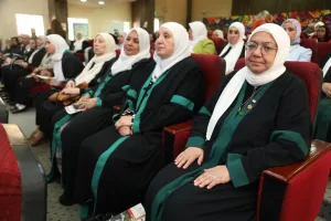 نسرين البغدادي تؤكدأهمية مبادرة "معًا بالوعي نحميها 22 - جريدة المساء