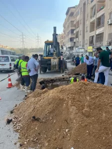رئيس حي الهرم: إصلاح كسر خط المياه بحدائق الأهرام وعودة الخدمة 37 - جريدة المساء