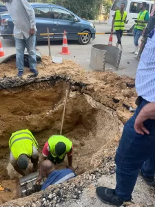 رئيس حي الهرم: إصلاح كسر خط المياه بحدائق الأهرام وعودة الخدمة 41 - جريدة المساء