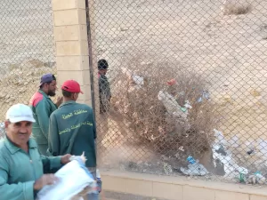 بالصور.. رفع كفاءة سور المنطقة الأثرية بالطريق السياحي استعدادًا لافتتاح المتحف المصري الكبير 49 - جريدة المساء