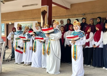 مدارس الجيزة تخصص طابور الصباح للحديث عن افتتاح المتحف المصري الكبير 17 - جريدة المساء