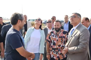 محافظ الجيزة يتفقد اللمسات النهائية لأعمال التطوير والتجميل استعدادا لافتتاح المتحف الكبير 21 - جريدة المساء