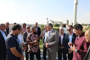 محافظ الجيزة يتفقد اللمسات النهائية لأعمال التطوير والتجميل استعدادا لافتتاح المتحف الكبير 23 - جريدة المساء