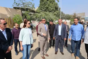 محافظ الجيزة يتفقد اللمسات النهائية لأعمال التطوير والتجميل استعدادا لافتتاح المتحف الكبير 33 - جريدة المساء