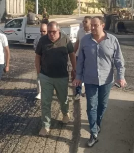 تطوير وصيانة مدخل الشروق 2 بطريق السويس حفاظًا على المظهر الحضارى 21 - جريدة المساء