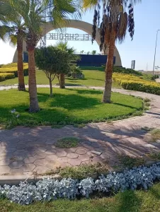 تطوير وصيانة مدخل الشروق 2 بطريق السويس حفاظًا على المظهر الحضارى 23 - جريدة المساء