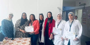 تكريم المتميزين بمركز صحة الأسرة 100 متر بالشروق 1 - جريدة المساء