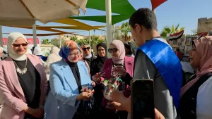 وفد من وزارة التعليم يشارك مدارس الشروق احتفالات أكتوبر المجيد 45 - جريدة المساء