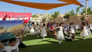 وفد من وزارة التعليم يشارك مدارس الشروق احتفالات أكتوبر المجيد 49 - جريدة المساء