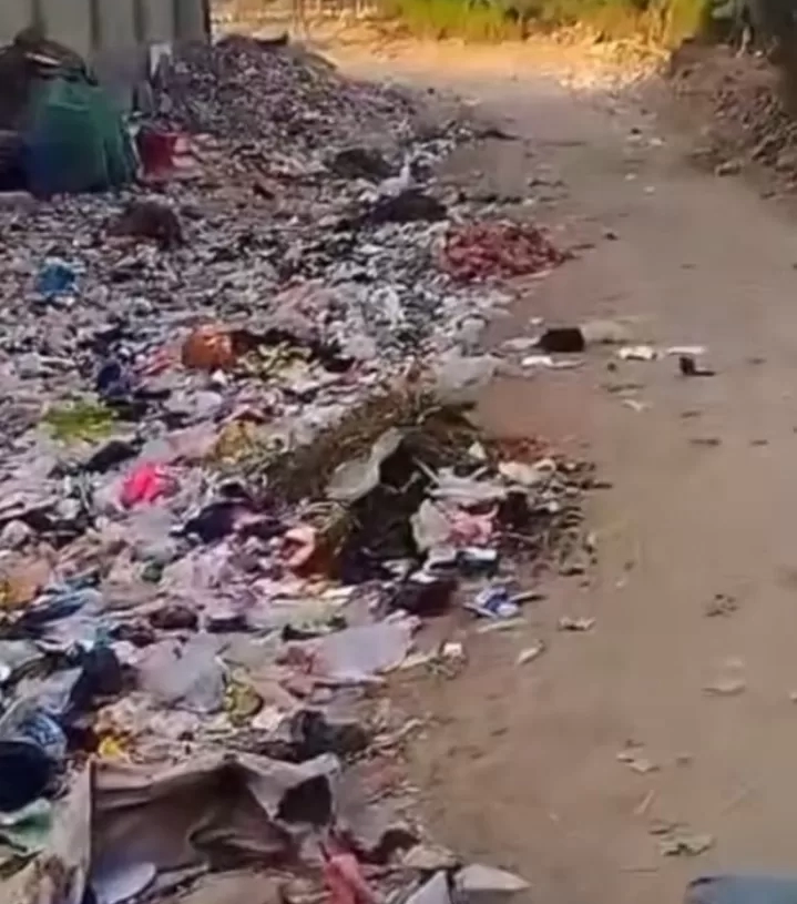 تلال القمامة وحظائر المواشى ٠ ٠ تحاصر مستشفى حميات الخانكة 18 - جريدة المساء