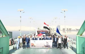 جامعة القناة تحتفل بذكرى نصر أكتوبر بمسيرة على كوبري الشهيد أحمد منسي 20 - جريدة المساء