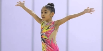 البطلة الذهبية إلين عدلي ..موهبة واعدة في دنيا الجمباز 1 - جريدة المساء