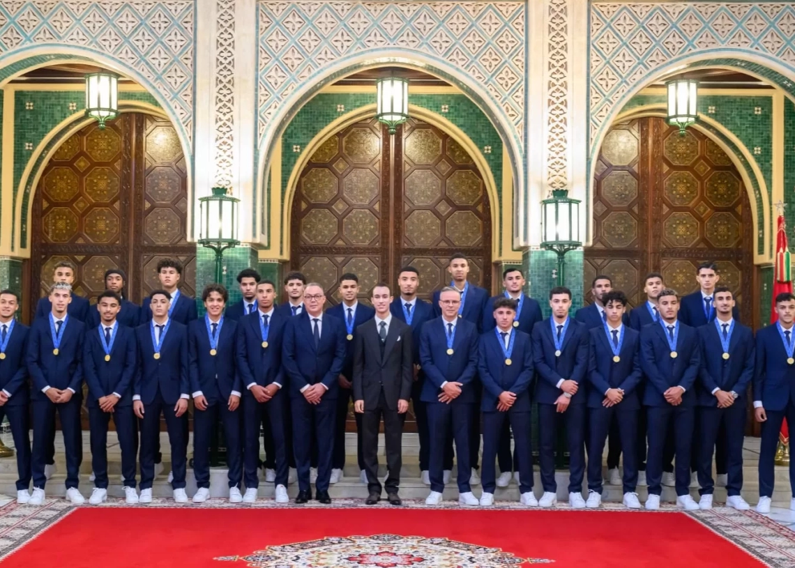 احتفالية مبهجة لتكريم المنتخب المغربي أبطال العالم للشباب 19 - جريدة المساء