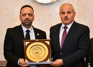 جامعة القناة تكرم د.جمال المصري الفائز بجائزة الدولة 21 - جريدة المساء