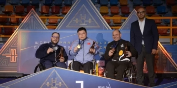 محمد صبحي يفوز ببرونزية وزن 88 كجم ببطولة العالم لرفع الأثقال البارالمبي بالعاصمة الإدارية 2 - جريدة المساء محمد صبحي يفوز ببرونزية وزن 88 كجم ببطولة العالم لرفع الأثقال البارالمبي بالعاصمة الإدارية 1 - جريدة المساء