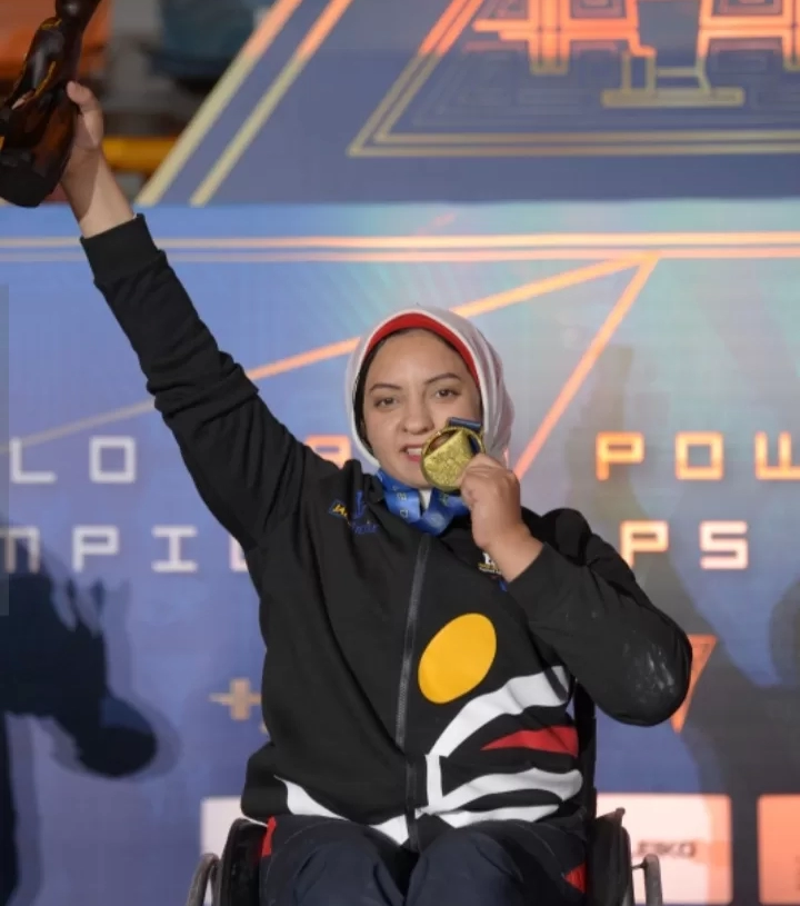 ريحاب رضوان تحصد ذهبية بطولة العالم لرفع الأثقال البارالمبي في وزن 61 كجم 20 - جريدة المساء ريحاب رضوان تحصد ذهبية بطولة العالم لرفع الأثقال البارالمبي في وزن 61 كجم 19 - جريدة المساء