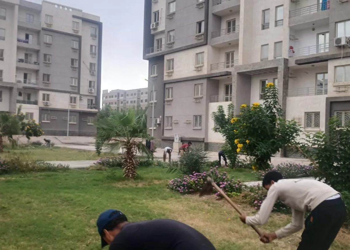 حملة مكبرة لأعمال الصيانة والتجميل في «سكن مصر» بمدينة الشروق 19 - جريدة المساء