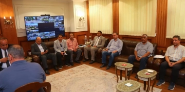 محافظ كفر الشيخ بحث مع رئيس مجلس إدارة الهيئة المصرية العامة للمساحة تنفيذ مشروع “دليل أملاك الدولة” 1 - جريدة المساء