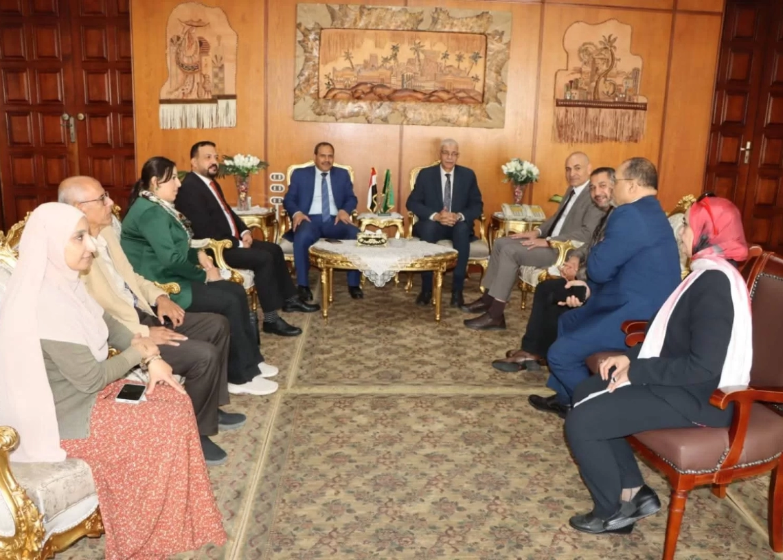 رئيس جامعة المنوفية يلتقي مدير التأمين الصحي لبحث الارتقاء بمستوى الخدمات الطبية 19 - جريدة المساء رئيس جامعة المنوفية يلتقي مدير التأمين الصحي لبحث الارتقاء بمستوى الخدمات الطبية 18 - جريدة المساء