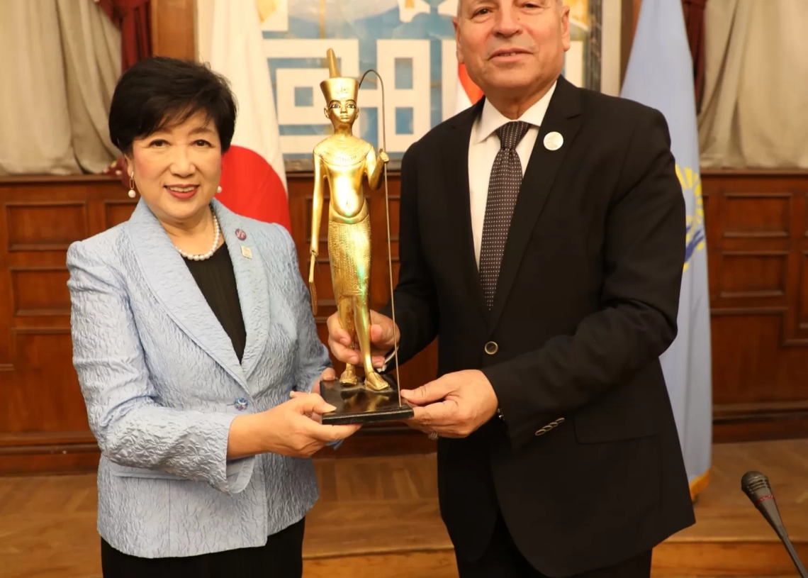 "إبراهيم صابر" يستقبل محافظ طوكيو لحضور افتتاح المتحف المصري الكبير 20 - جريدة المساء "إبراهيم صابر" يستقبل محافظ طوكيو لحضور افتتاح المتحف المصري الكبير 19 - جريدة المساء