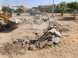 حملات نظافة وصيانة مكثفة لرفع كفاءة المظهر العام بمدينة الشروق 23 - جريدة المساء