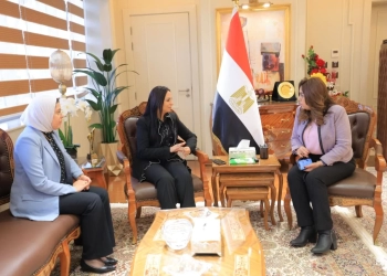 التنمية المحلية والتضامن تبحثان دعم الهلال الأحمر في إغاثة غزة وتوسيع مواقع التخزين بسيناء 27 - جريدة المساء