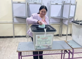 نائبة وزيرة التضامن أدلت بصوتها في انتخابات مجلس النواب 14 - جريدة المساء