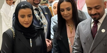 وزيرة التضامن تفتتح فعاليات المعرض العربي للأسر المنتجة بالدوحة 2 - جريدة المساء وزيرة التضامن تفتتح فعاليات المعرض العربي للأسر المنتجة بالدوحة 1 - جريدة المساء