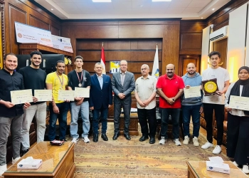 رئيس جامعة الدلتا التكنولوجية يكرم الفائزين فى الملتقى الرياضى والفنى لجامعات تحالف إقليم الدلتا 21 - جريدة المساء