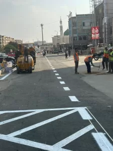 صور.. جهاز الشروق يُنجز باركن مجاني بالحرية لتسهيل المرور 23 - جريدة المساء