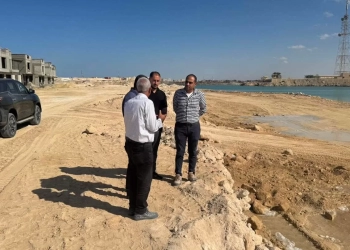 رئيس جهاز القرى السياحية يتفقد المرحلة الأولى من بحيرات نيو مارينا 19 - جريدة المساء
