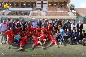 هندسة الزقازيق تفوز بكأس البطولة في نهائي دوري كرة القدم 30 - جريدة المساء