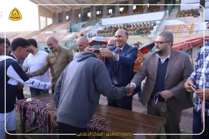 هندسة الزقازيق تفوز بكأس البطولة في نهائي دوري كرة القدم 22 - جريدة المساء