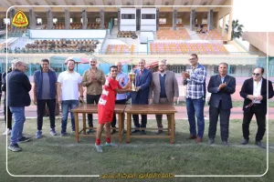 هندسة الزقازيق تفوز بكأس البطولة في نهائي دوري كرة القدم 20 - جريدة المساء