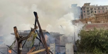 حريق داخل ستوديو مصر بالهرم.. والحماية المدنية تسيطر عليه 2 - جريدة المساء حريق داخل ستوديو مصر بالهرم.. والحماية المدنية تسيطر عليه 1 - جريدة المساء