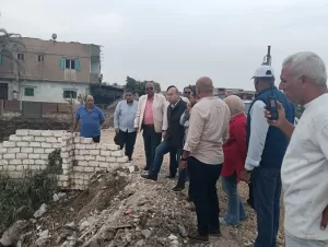 جولة ميدانية لنائب محافظ الجيزة علي مشروعات الطرق بكرداسة وأوسيم والمنيرة الغربية 29 - جريدة المساء