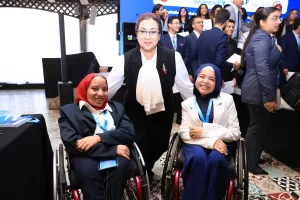 أمل عمار تشهد ختام نموذج محاكاة جلسة نقاش مجلس الأمن حول "المرأة والأمن والسلم" 19 - جريدة المساء