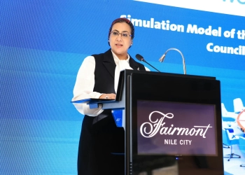 أمل عمار تشهد ختام نموذج محاكاة جلسة نقاش مجلس الأمن حول "المرأة والأمن والسلم" 16 - جريدة المساء