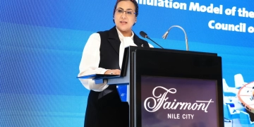 أمل عمار تشهد ختام نموذج محاكاة جلسة نقاش مجلس الأمن حول "المرأة والأمن والسلم" 1 - جريدة المساء