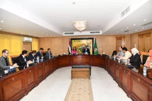 محافظ الفيوم ونائب وزير الاتصالات يناقشان خطة تحويل المحافظة إلى رقمية 15 - جريدة المساء