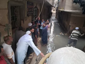نائب محافظ الجيزة يتفقد شوارع قرية زاوية أبو مسلم بأبو النمرس.. بسبب ارتفاع منسوب المصرف 24 - جريدة المساء