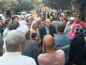 نائب محافظ الجيزة يتفقد شوارع قرية زاوية أبو مسلم بأبو النمرس.. بسبب ارتفاع منسوب المصرف 26 - جريدة المساء