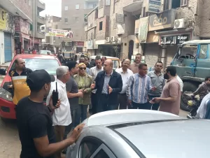 نائب محافظ الجيزة يتفقد شوارع قرية زاوية أبو مسلم بأبو النمرس.. بسبب ارتفاع منسوب المصرف 38 - جريدة المساء