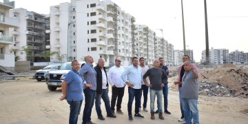 مساعد نائب رئيس الهيئة لقطاع التنمية والإنشاءات يتفقد المشروعات القومية بالعلمين الجديدة. 2 - جريدة المساء مساعد نائب رئيس الهيئة لقطاع التنمية والإنشاءات يتفقد المشروعات القومية بالعلمين الجديدة. 1 - جريدة المساء