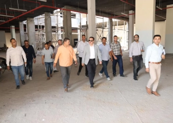 محافظ المنوفية يتفقد إنشاءات مدرسة بركة السبع الرسمية للغات والموقف النموذجي الجديد 17 - جريدة المساء