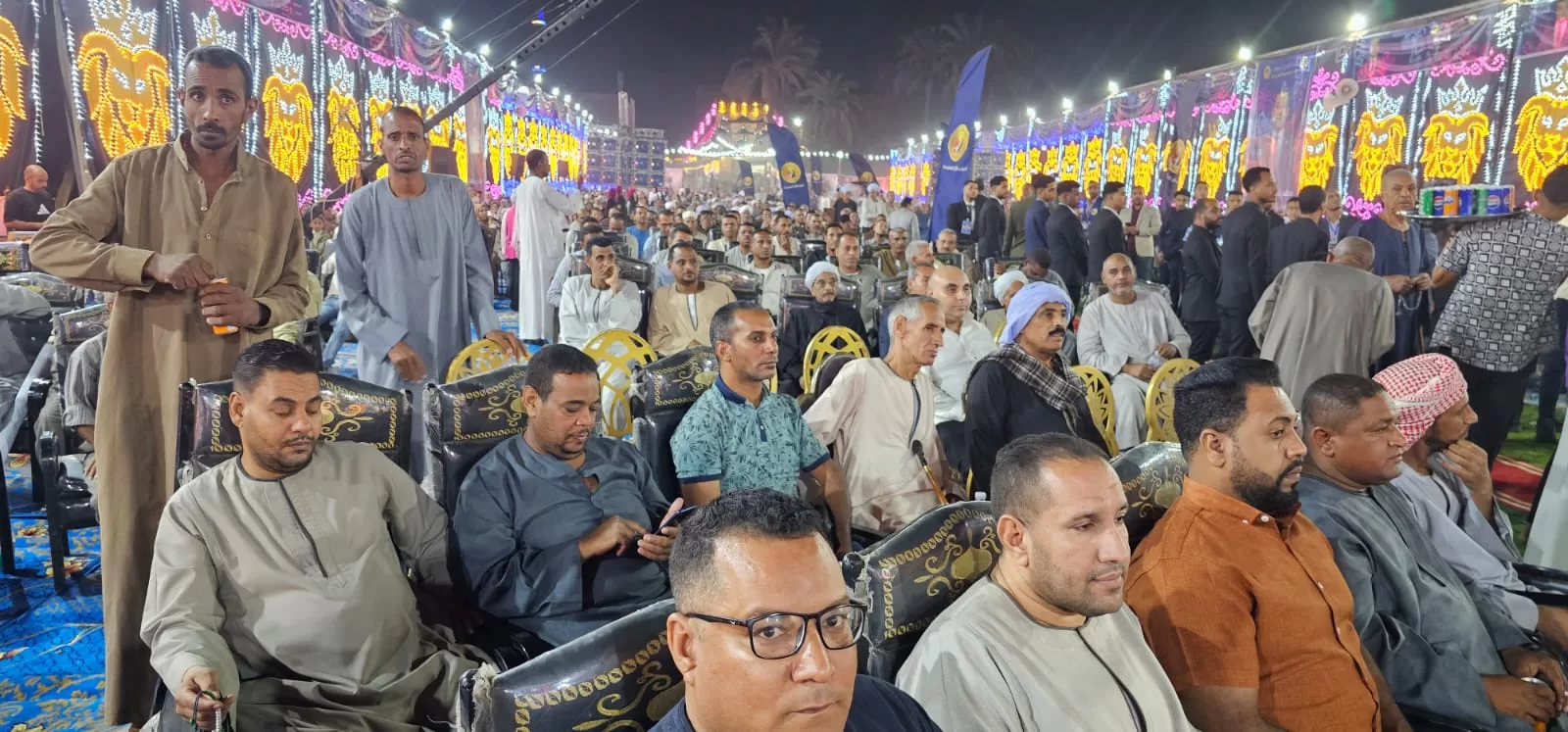 حماة الوطن ينظم مؤتمراً جماهيرياً حاشداً بقنا لدعم القائمة الوطنية فى انتخابات مجلس النواب 57 - جريدة المساء